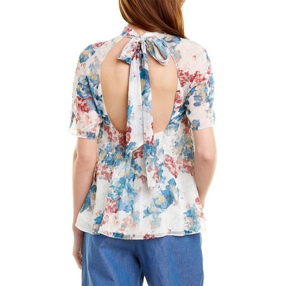 Arias Womens Top, White - Picture 2 of 3